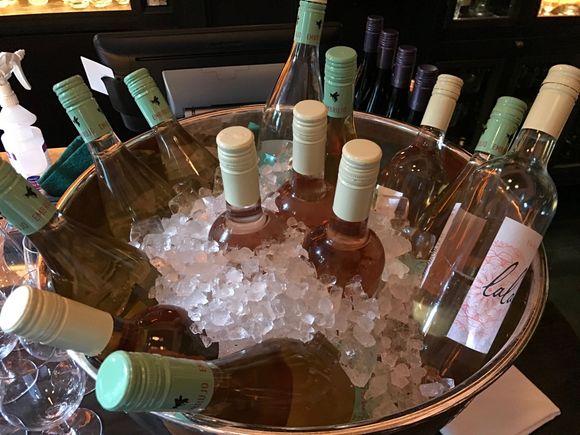 Wines already kept cool