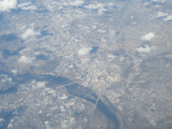 James River and Richmond,Virginia 