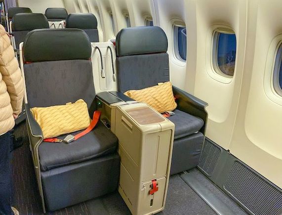 Turkish Airlines Business Class Seats