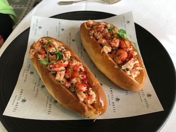 Crayfish brioche