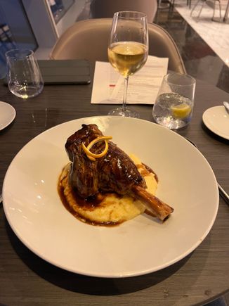 Massive piece of lamb shank. If I wasn’t stuffed from a day of eating, would have ordered a side of fries and dessert. 