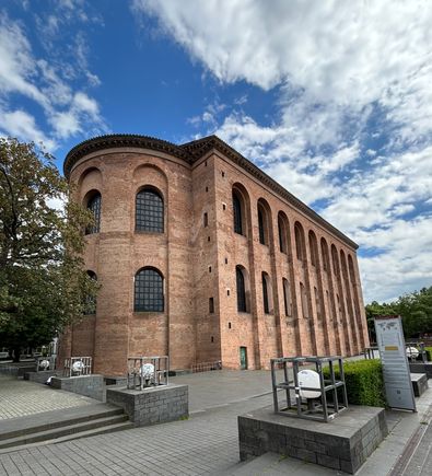 Aula Palatina; The Basilica of Constantine from around 310AD
