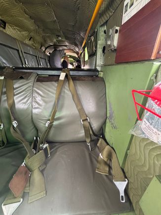 My seat for landing on the right