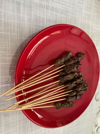 Mutton satay