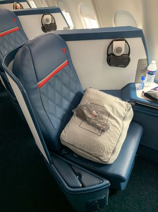 The slippers previously available only on long TPAC flights is supposed to be standard now on TATL now as the new amenity kits no longer have socks