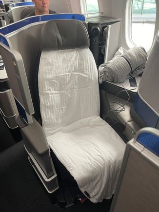 I go grab a mattress as soon as I get on board and go to sleep early