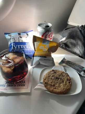 Mid flight snack
