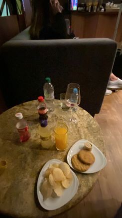 More lounge snacks 