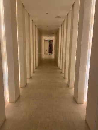 Pool entrance 