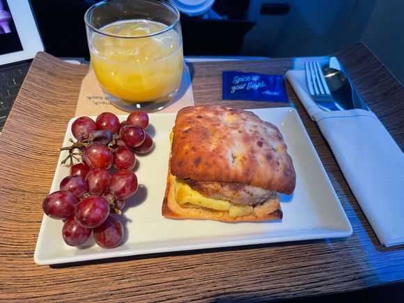 Turkey Sausage Breakfast Sandwich