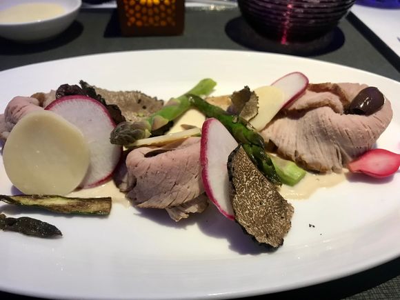 Veal with truffle 