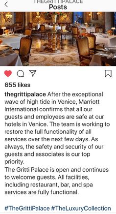 Gritti Palace posted this