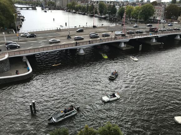 View from the room : there is always something to see!