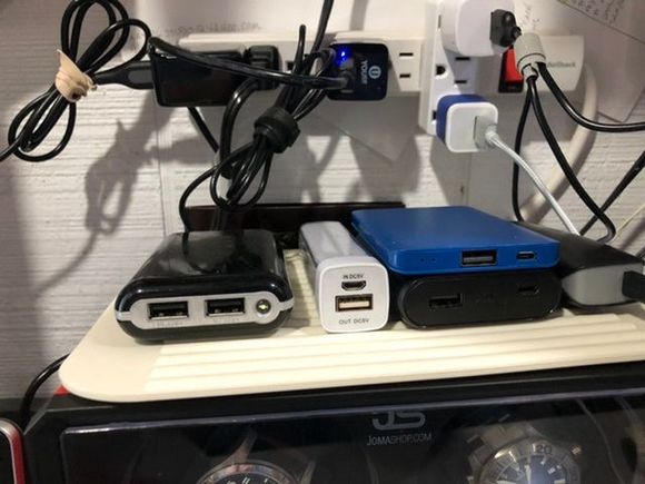 To be honest, never even considered the possibility.  
I just bring my own power sources not knowing what will be available. 