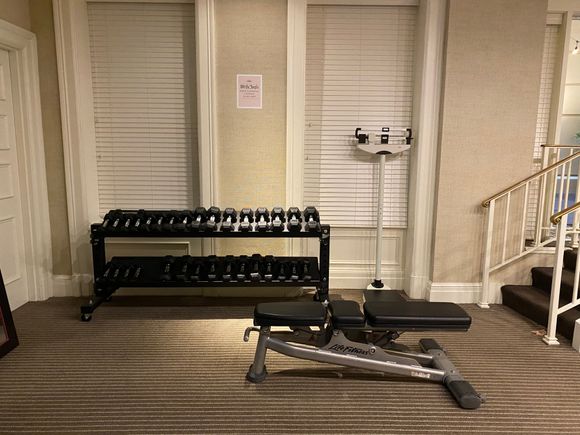 Temporary gym 