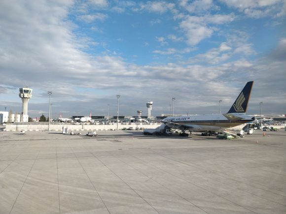 Plane spotting in IST