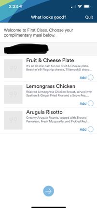 For a EWR-PDX upcoming itinerary early next month. Has anyone tried the lemongrass chicken or the risotto? I’m inclined to go with the risotto since grilled chicken tends to get super dry.
