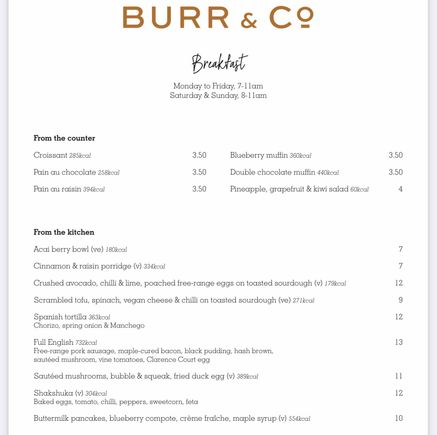 The breakfast menu : if you booked a breakfast rate you can chose unlimited from the special dishes  ... if diamond chose 1 only