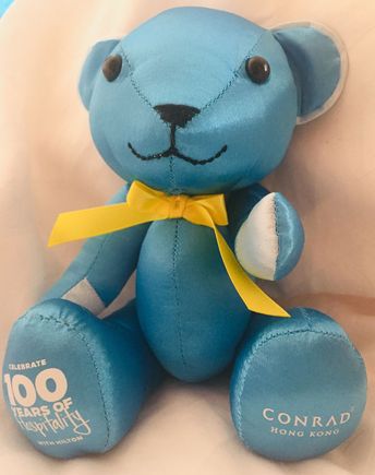 A special bear, given to me by a kind friend who went the extra mile to acquire one for me. 😊
