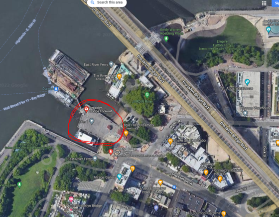 Does anyone know what this area is like with the bridge behind? busy?