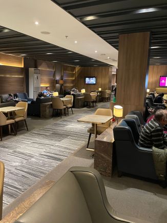 The only lounge open at International departure is PP. it was packed with multiple flights and everyone was in close proximity without masks eating  etc. I moved from there fairly quickly due to their load. 