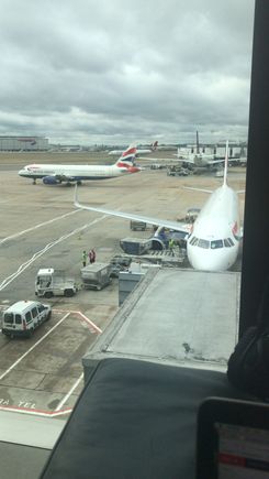 View from Cathay lounge this morning