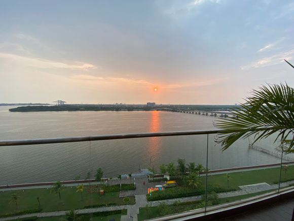 Sunset View from The Terrace 
