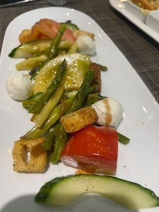 Summer Vegetable Salad - light and good