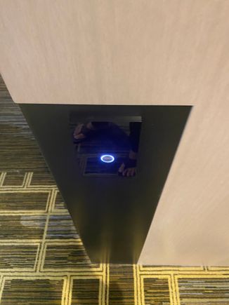 All rooms have doorbells. A feature I love. 
