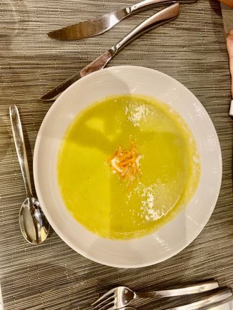 The soup was excellent according to MRs. Kmxu. This is the first item on small bits section.