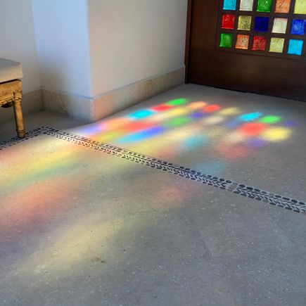 Door light show
