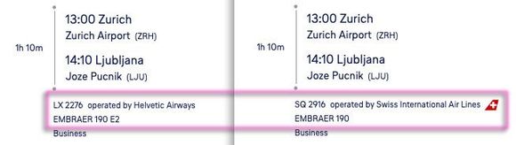 Two pax, and one got changed to SQ.