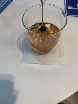 Jeffersons small batch bourbon with one of those fancy cherries