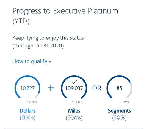 
One more planned trip which will get me to just under $11K EQD. As some of you may have seen, Mrs. Youngtraveldude and I are moving to Amsterdam in January. Leaning towards having