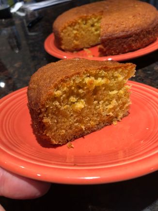 torta all'olio d'oliva arancione