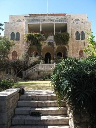 This mansion in Hayy Talbiyahh in Jerusalem was stolen by Zionist gangs in 1948 from its owner Hanna Bisharat (he was the uncle of the mother of a very dear friend). It was donated this year by the occupation state to the Guatemalan embassy to establish its embassy there.