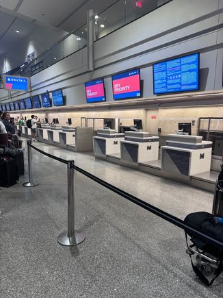 Sky Priority as always for these trips. 
