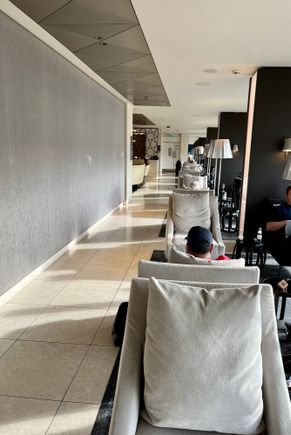 Premium casual seat area
Sorry but I had to crop some people out so it’s a bit restricted but I hope you get the idea