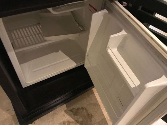 Empty fridge to stock your own items