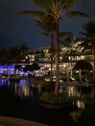 Views towards Wet pool