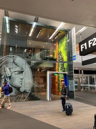 Entrance. By the "new" gate numbers F1 & F2