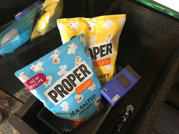 Minibar nibbles 
