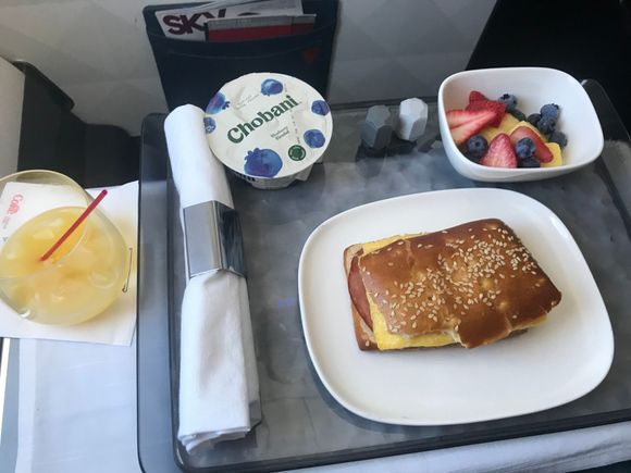 This was disgusting. At least the fruit was edible.