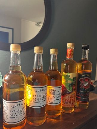 5 Bottles of mistakes
