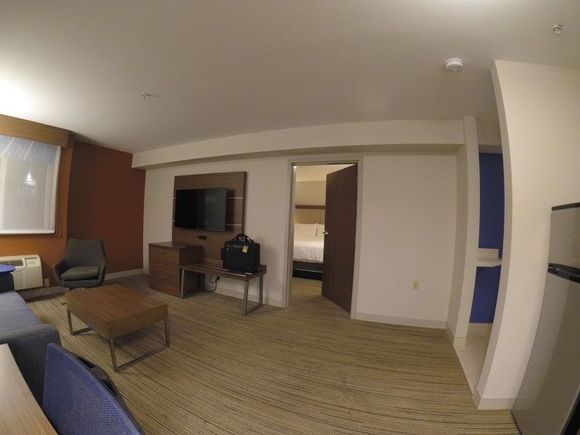 Living Room of a One Bedroom Suite