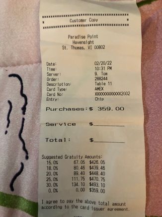 I’m not a mathematician, but these percentages look kinda funky?
15% of 359.00 = 53.85 ?