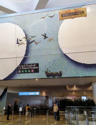 Now that La Guardia LGA airport is a pleasant environment, the people who work there are much nicer