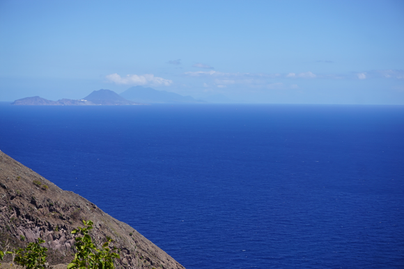 View of Statia, St. Kitts and Nevis