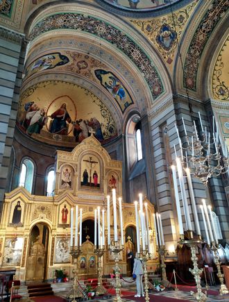A look inside the wonderful Serbian church in Trieste