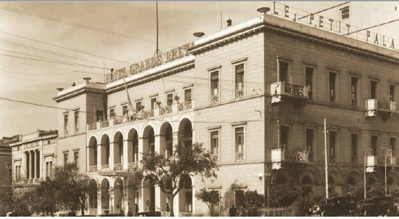 The Grande Bretagne before the addition of four stories in the mid-50s (I still remember that)!